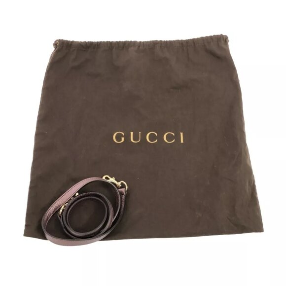 GUCCI Soho 336751 Purple Leather - Tote Bag - Picture 10 of 11